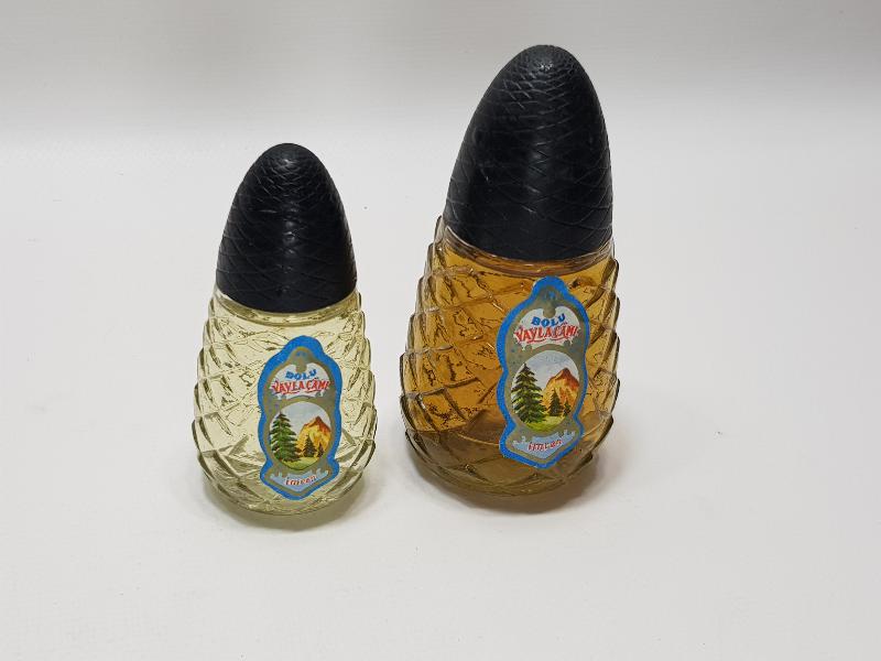 KOLEKSİYONLUK İKİ ADET KOLONYA ŞİŞESİ