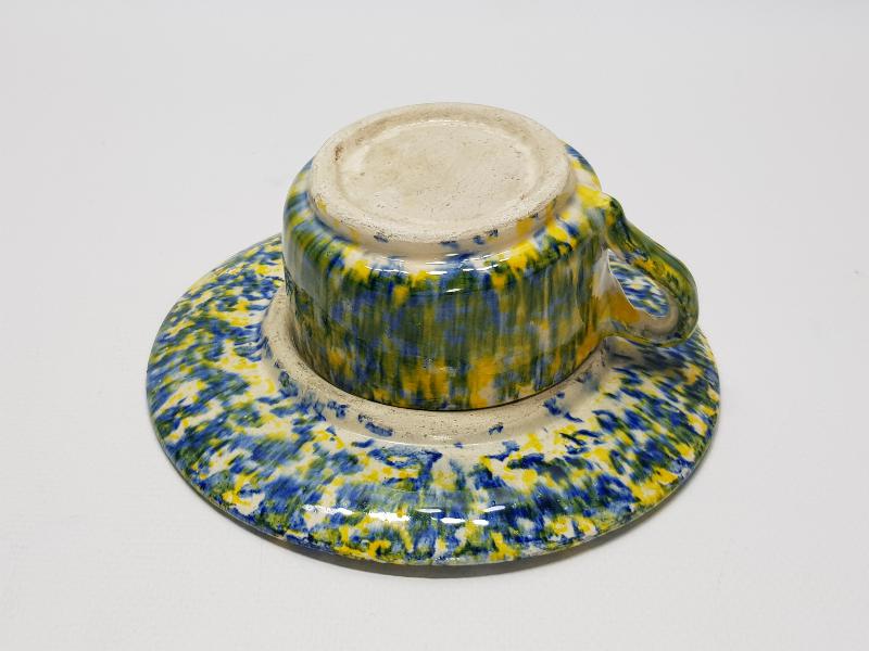 KÜTAHYA SERAMİK AKITMA MODEL ÇAY FİNCANI