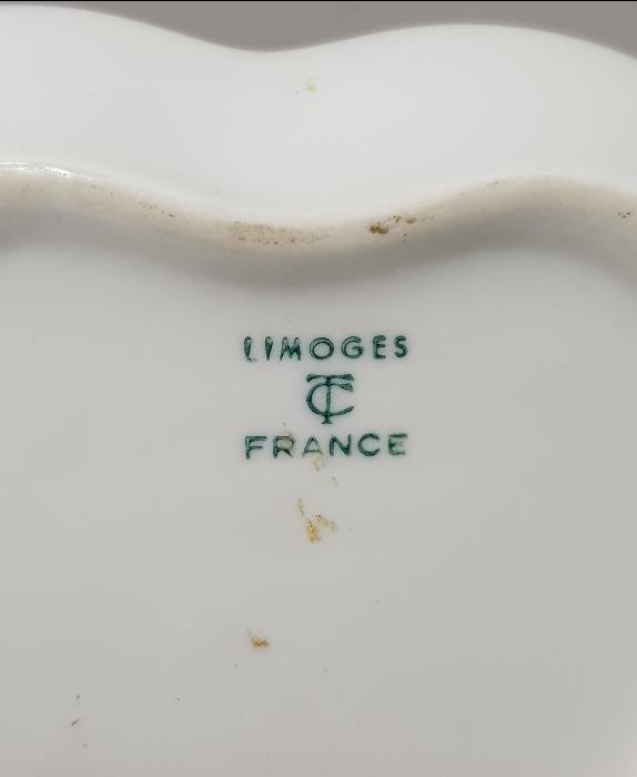 LIMOGES MARKA KALP FORMLU PORSELEN MÜCEVHER KUTUSU