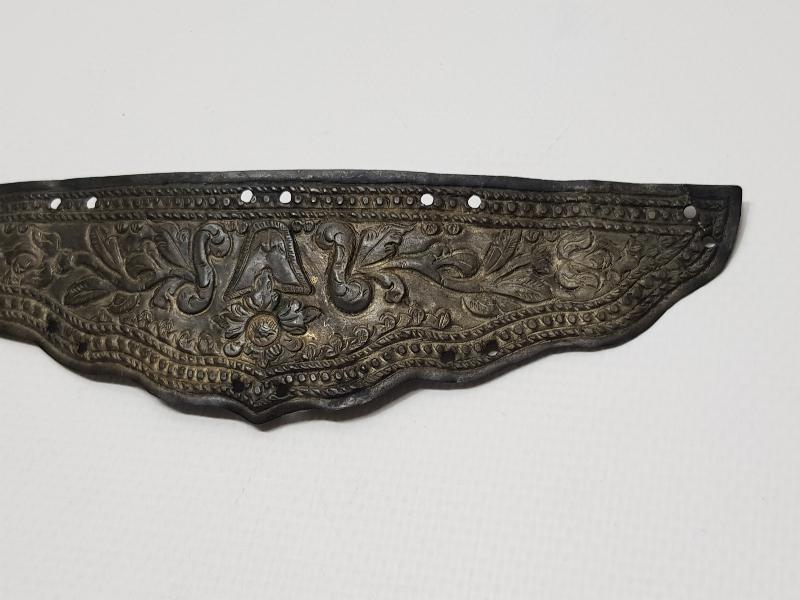 OSMANLI DÖNEMİ ANTİKA GÜMÜŞ AT ALINLIĞI