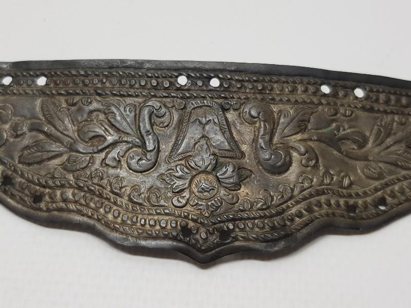 OSMANLI DÖNEMİ ANTİKA GÜMÜŞ AT ALINLIĞI