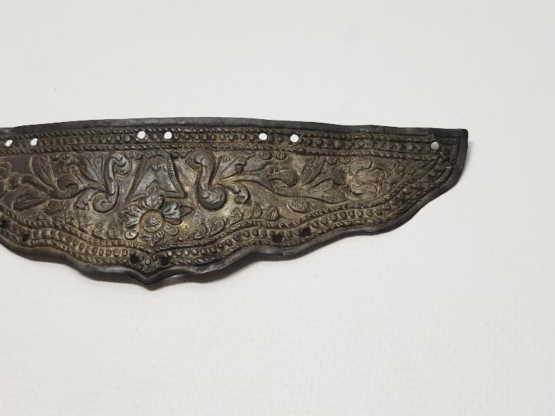 OSMANLI DÖNEMİ ANTİKA GÜMÜŞ AT ALINLIĞI