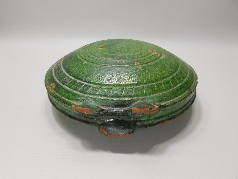 OSMANLI DÖNEMİ ÇOK NADİR EL BOYAMA SIRLI SERAMİK MATARA