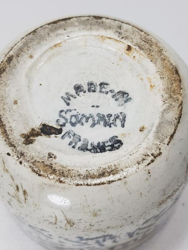 OSMANLI DÖNEMİ ÇOK NADİR İZMİR HİMAYEİ ETFAL CEMİYETİ SÜT DAMLASI PORSELEN YOĞURT KABI