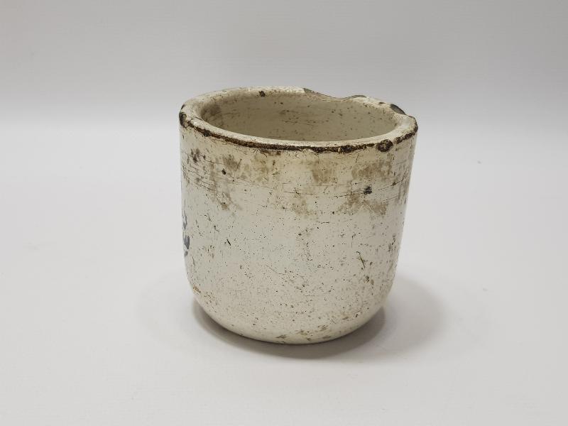 OSMANLI DÖNEMİ ÇOK NADİR İZMİR HİMAYEİ ETFAL CEMİYETİ SÜT DAMLASI PORSELEN YOĞURT KABI