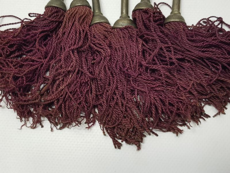 OSMANLI DÖNEMİ ÇOK NADİR PÜSKÜLLÜ GÜMÜŞ GELİN KEMERİ 