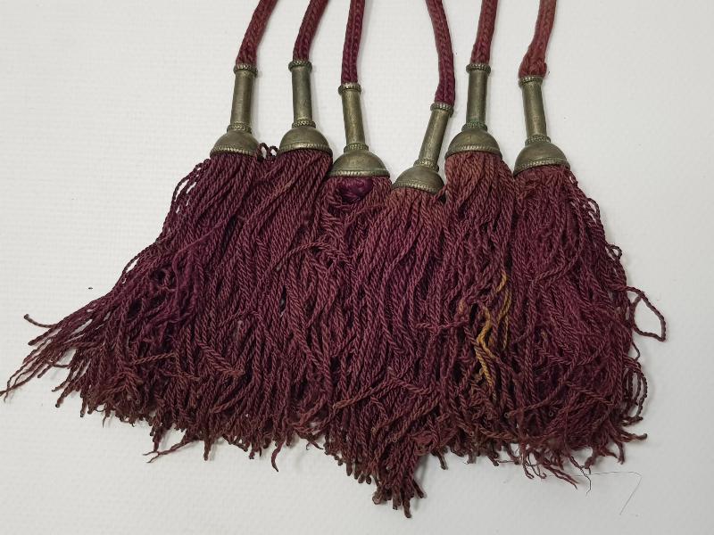 OSMANLI DÖNEMİ ÇOK NADİR PÜSKÜLLÜ GÜMÜŞ GELİN KEMERİ 