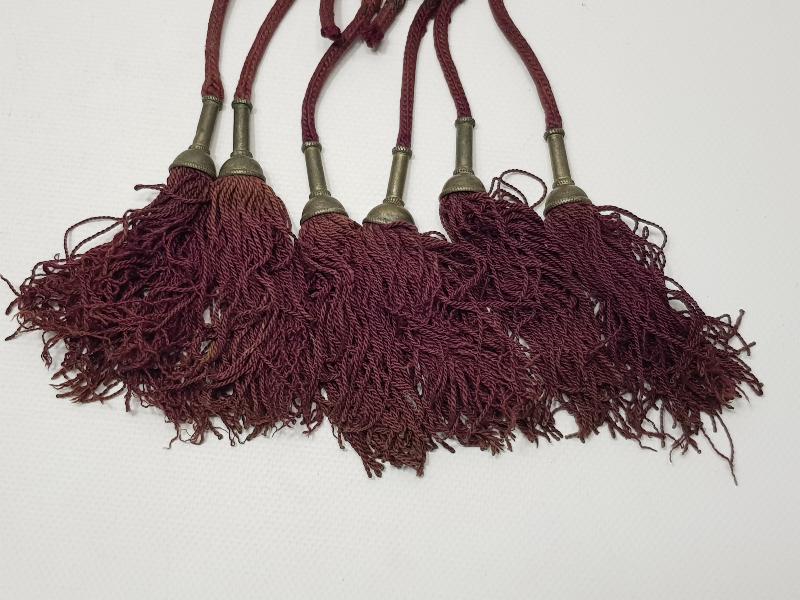 OSMANLI DÖNEMİ ÇOK NADİR PÜSKÜLLÜ GÜMÜŞ GELİN KEMERİ 