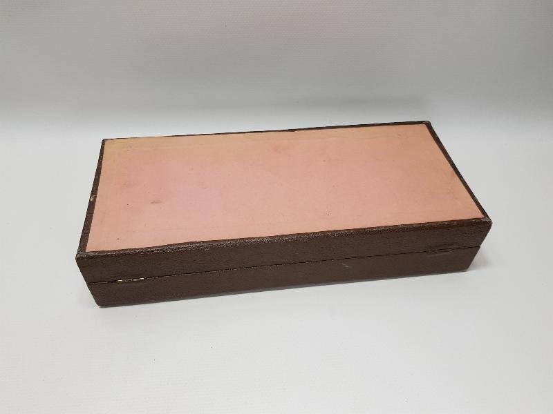 OSMANLI DÖNEMİ RUMCA İNİSİYALLİ GÜMÜŞ KAPLAMA SEYAHAT TAKIMI