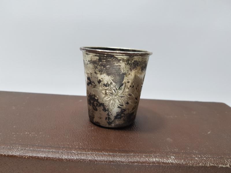 OSMANLI DÖNEMİ RUMCA İNİSİYALLİ GÜMÜŞ KAPLAMA SEYAHAT TAKIMI