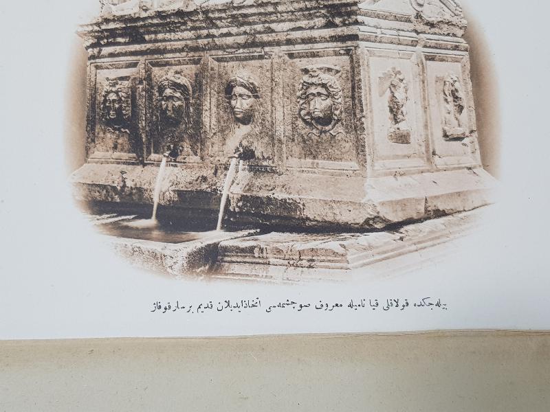 OSMANLICA GRAVÜR: BİLECİK KULAKLIKAYA SU ÇEŞMESİ