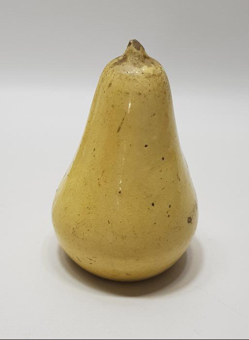 TABANI OSMANLICA YAZILI ARMUT FORMLU ÇOK NADİR ÇANAKKALE SERAMİK KUMBARA