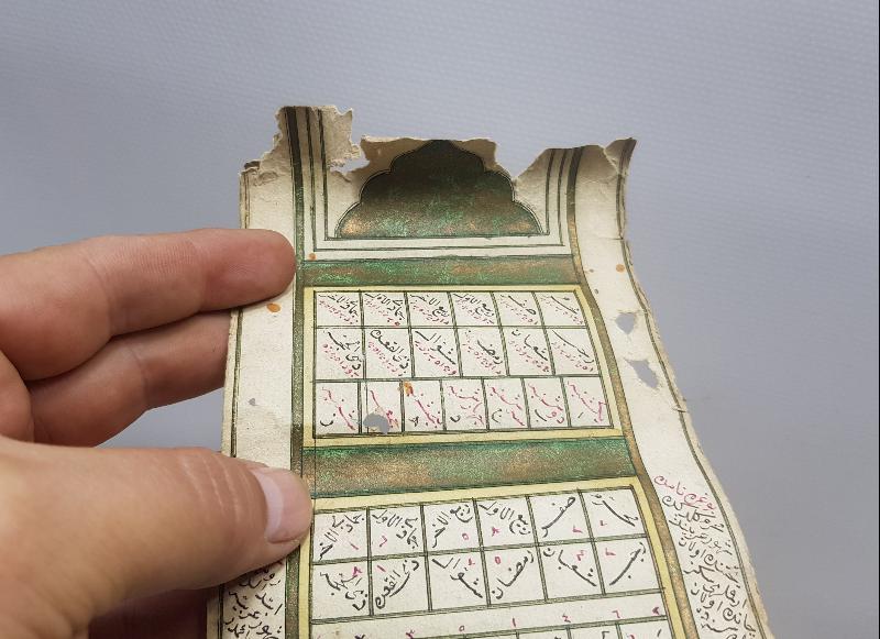 OSMANLI DÖNEMİ EL YAZMA RUZNAME