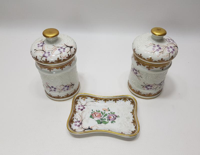 OSMANLI DÖNEMİ PORSELEN BONBONİYER TAKIMI