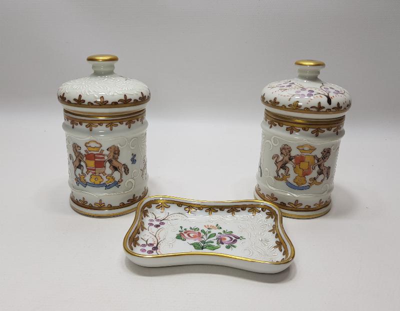 OSMANLI DÖNEMİ PORSELEN BONBONİYER TAKIMI