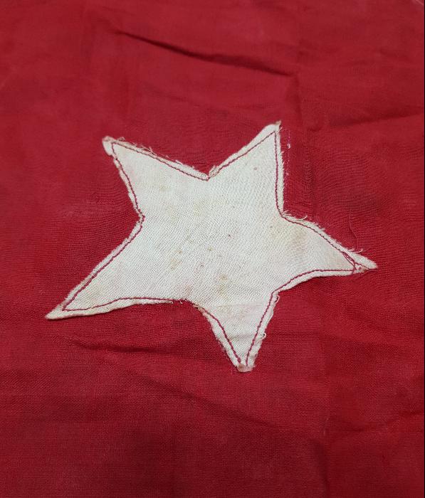 OSMANLI SON DÖNEM EL YAPIMI BAYRAK