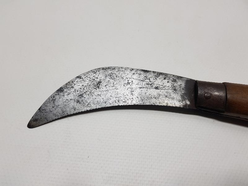 OSMANLICA YAZILI ÇOK NADİR BURSA İŞİ BAĞ BIÇAĞI