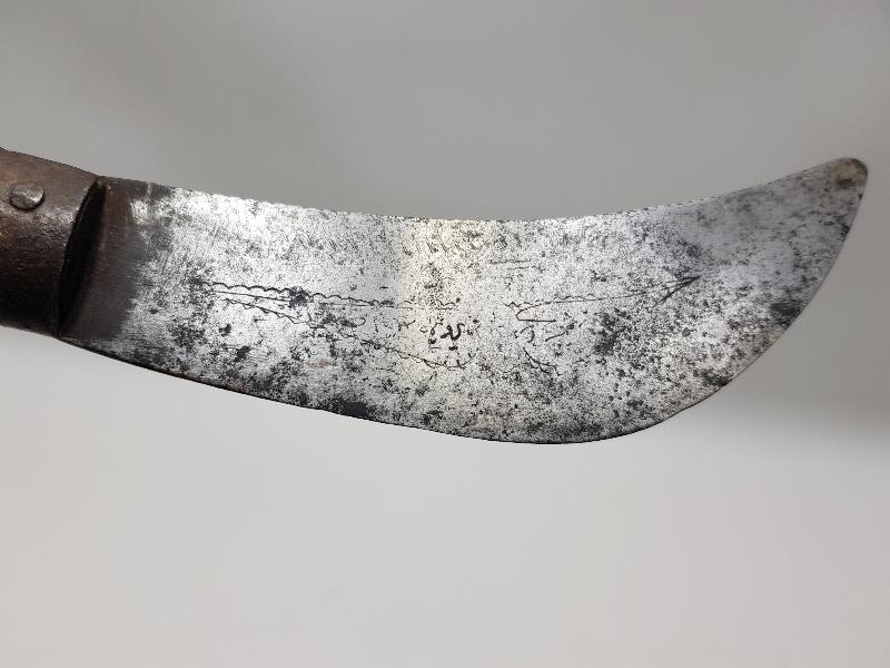 OSMANLICA YAZILI ÇOK NADİR BURSA İŞİ BAĞ BIÇAĞI