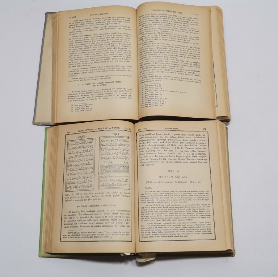 ARAPÇA'NIN YASAK OLDUĞU DÖNEMDE BASILMIŞ ''TANRI BUYRUĞU'' KUR'AN -I KERİM MEALİ