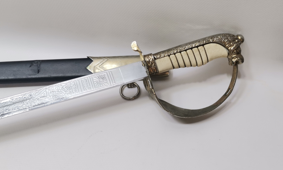 ASLAN BAŞLI ANTİKA DENİZCİ PAŞA KILICI