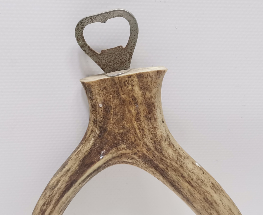 GEYİK BOYNUZUNDAN YAPILMIŞ ANTİKA AÇACAK