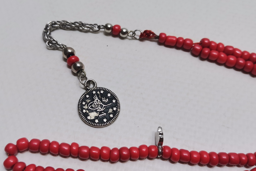 MERCAN TAŞLI ANTİKA NAMAZ TESPİHİ