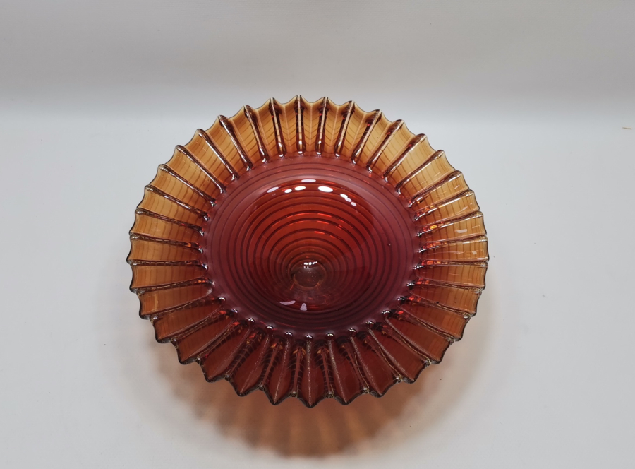 NADİR RENKTE KOPARMA İŞÇİLİKLİ BÜYÜK BOY ANTİKA FIRFIRLI ŞEKERLİK