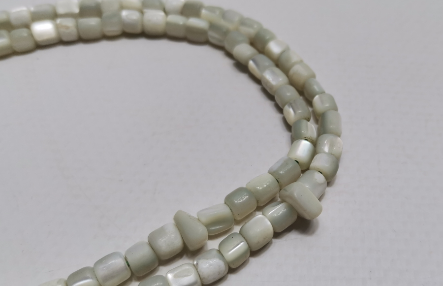 ORJİNAL PÜSKÜLÜ İLE OSMANLI DÖNEMİ EL YAPIMI SEDEF NAMAZ TESPİHİ