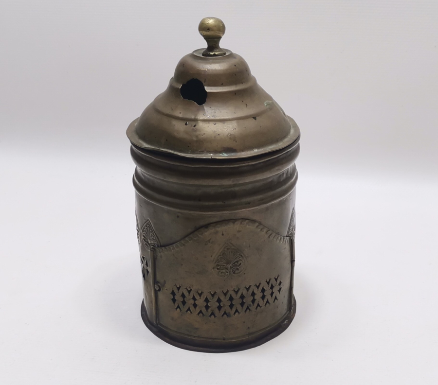 OSMANLI DÖNEMİ ÇOK NADİR SÜLEYMENİYE İŞİ SEYYAR KAHVECİ KAMİNETOSU