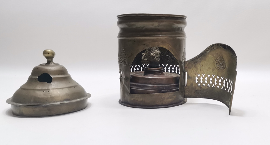 OSMANLI DÖNEMİ ÇOK NADİR SÜLEYMENİYE İŞİ SEYYAR KAHVECİ KAMİNETOSU