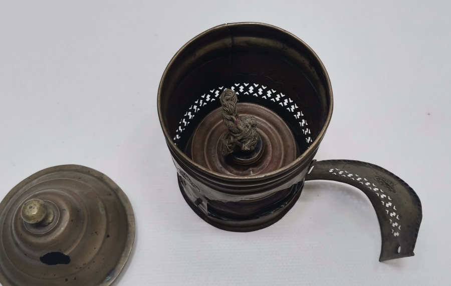 OSMANLI DÖNEMİ ÇOK NADİR SÜLEYMENİYE İŞİ SEYYAR KAHVECİ KAMİNETOSU