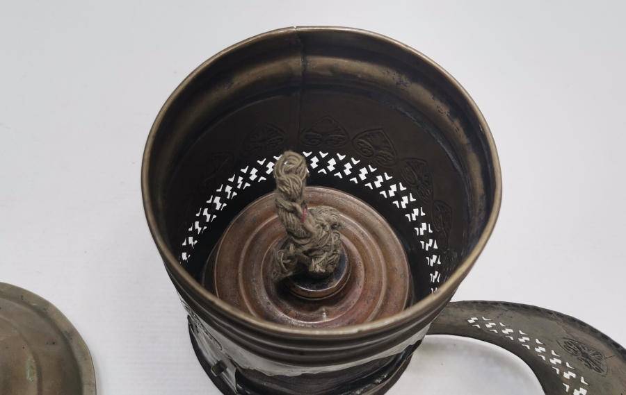 OSMANLI DÖNEMİ ÇOK NADİR SÜLEYMENİYE İŞİ SEYYAR KAHVECİ KAMİNETOSU