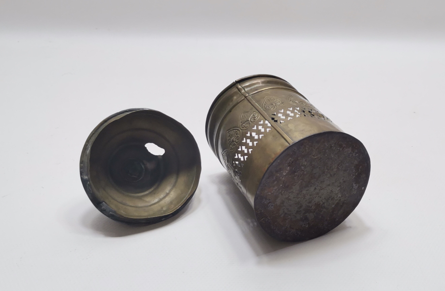 OSMANLI DÖNEMİ ÇOK NADİR SÜLEYMENİYE İŞİ SEYYAR KAHVECİ KAMİNETOSU