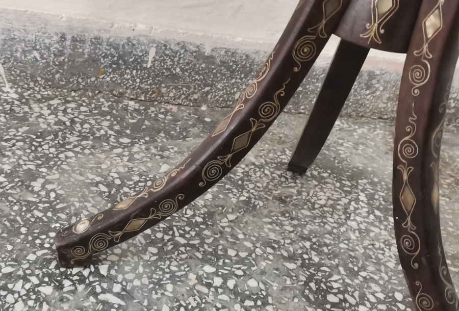 SEDEF ÇAKMA İŞÇİLİKLİ OSMANLI DÖNEMİ MARAŞ İŞİ SEHPA