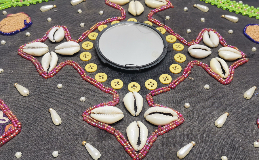 TAMAMI EL İŞİ ŞAMAN  İŞİ ÇADIR SÜSÜ - TÖZ