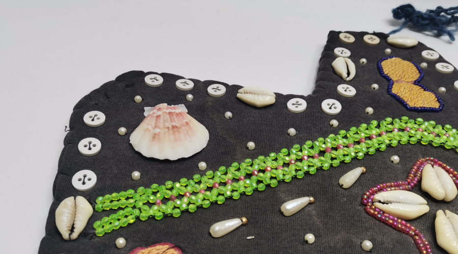 TAMAMI EL İŞİ ŞAMAN  İŞİ ÇADIR SÜSÜ - TÖZ