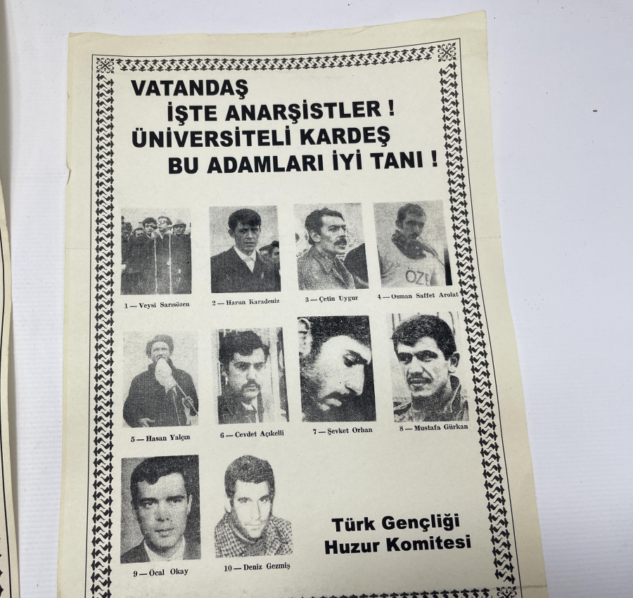 1970 LERDEN ÇOK NADİR 2 ADET SİYASİ AFİŞ