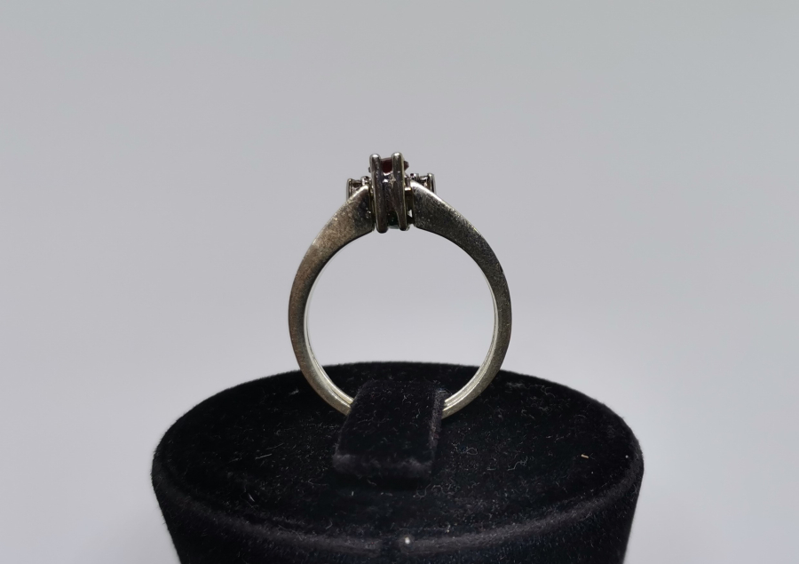 ÇİFT TARAFLI PIRLANTA TAŞLI ÖZEL YAPIM YÜZÜK