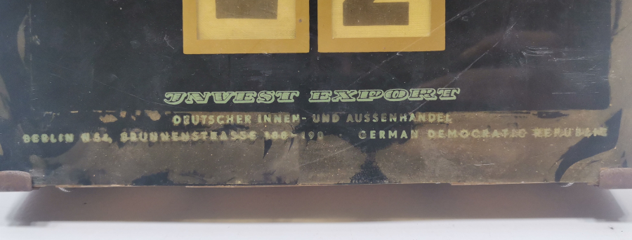 ÇOK NADİR ANTİKA DUVAR TAKVİMİ