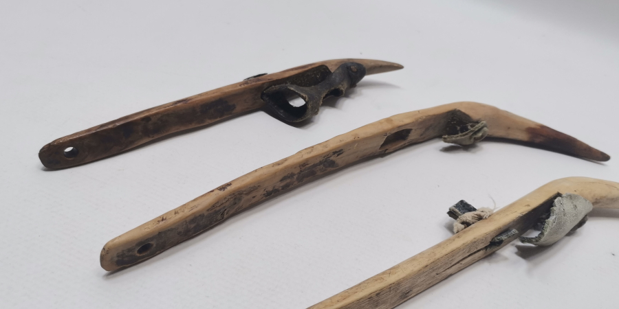 DERİ APARATLI OSMANLI DÖNEMİ 4 ADET ELLİK