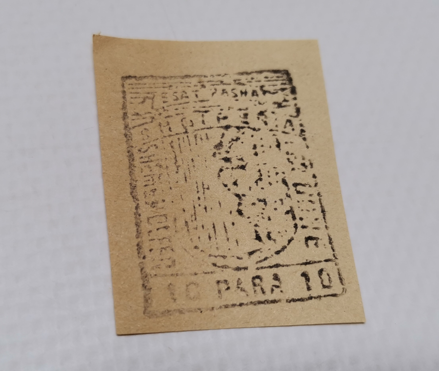 ESAT PAŞA'NIN ARNAVUTLUK DEMİR YOLLARINI YAPARKEN BASTIRDIĞI NADİR 10 PARA