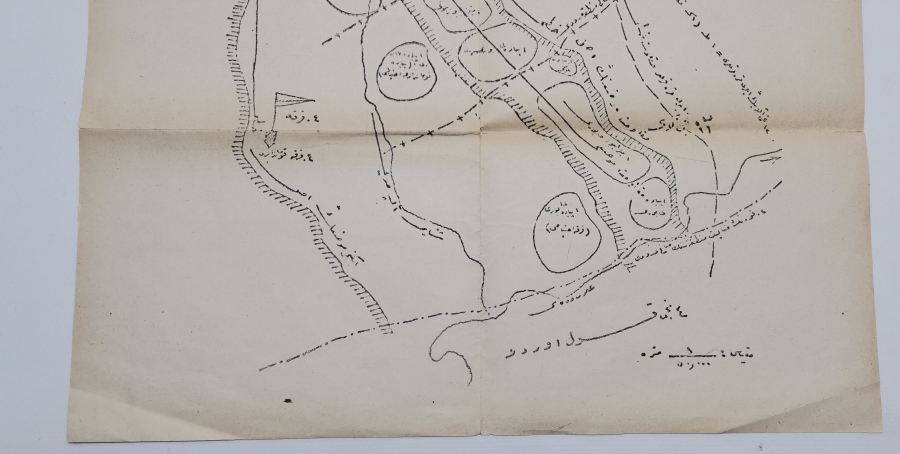 OSMANLI DÖNEMİ BÜYÜK BOY MİMARİ HARİTA