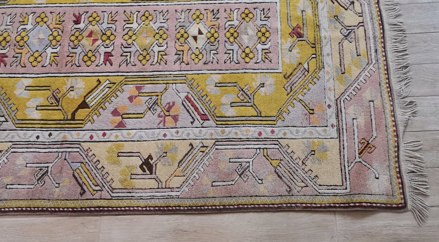 OSMANLI DÖNEMİ ÇİL KONDİSYONDA MİLAS HALISI