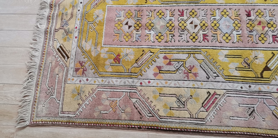 OSMANLI DÖNEMİ ÇİL KONDİSYONDA MİLAS HALISI