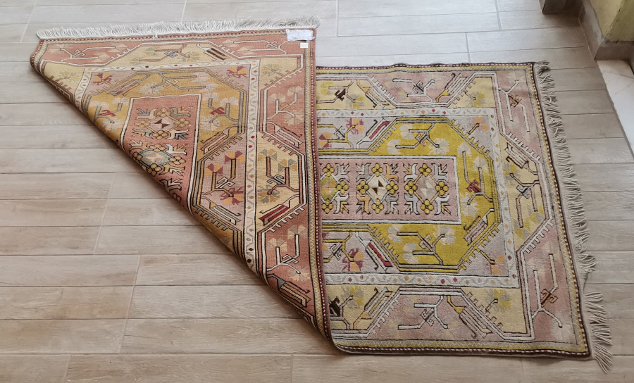 OSMANLI DÖNEMİ ÇİL KONDİSYONDA MİLAS HALISI