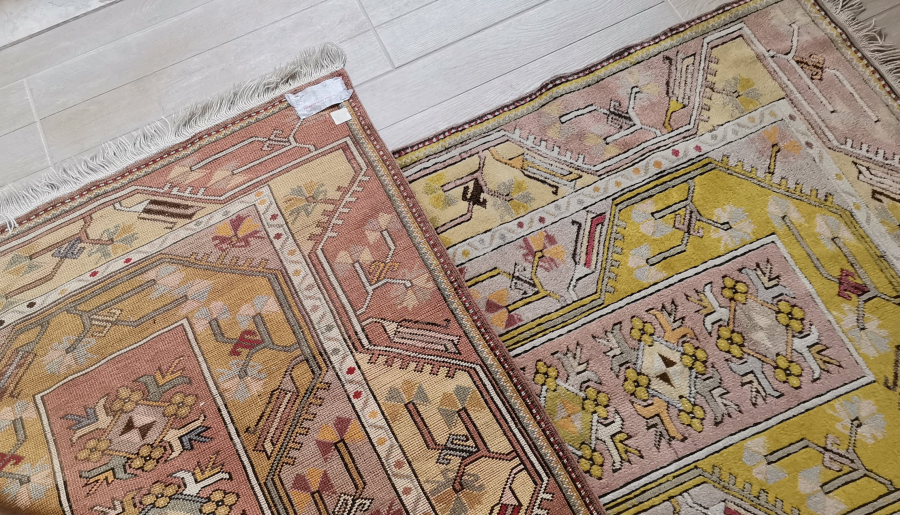 OSMANLI DÖNEMİ ÇİL KONDİSYONDA MİLAS HALISI