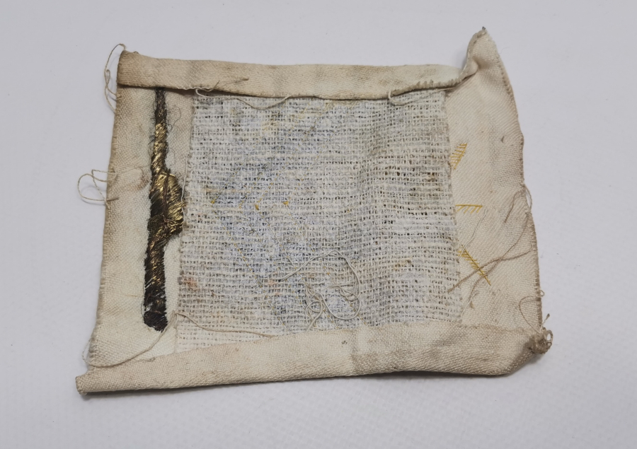 OSMANLI DÖNEMİ ÇOK NADİR GÜMÜŞ SIRMA İŞÇİLİKLİ DENİZALTI SUBAY APOLETİ