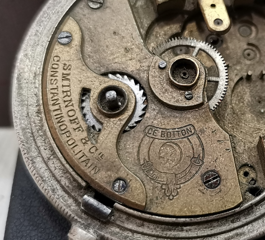 OSMANLI DÖNEMİ HALİYLE KONDİSYONDA GÜMÜŞ KASA DEKORATİF CEP SAATİ