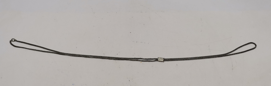 OSMANLI DÖNEMİ İPEK ZİNCİR GÜMÜŞ CEP SAATİ KÖSTEĞİ