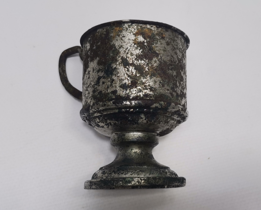 OSMANLI DÖNEMİ KALEM İŞÇİLİKLİ BÜYÜK BOY KULPLU MACUNLUK